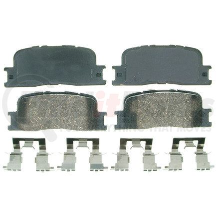 ZD885 by WAGNER - QuickStop Ceramic Disc Brake Pad Set