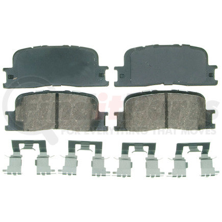 ZD885A by WAGNER - QuickStop Ceramic Disc Brake Pad Set