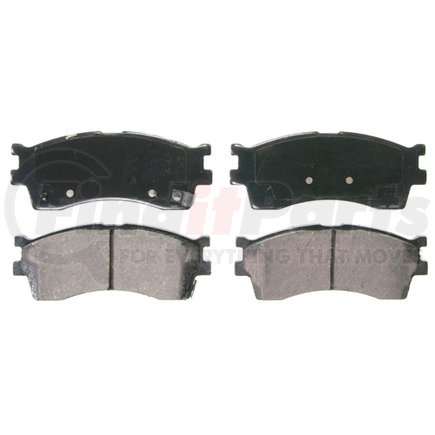 ZD889 by WAGNER - QuickStop Ceramic Disc Brake Pad Set