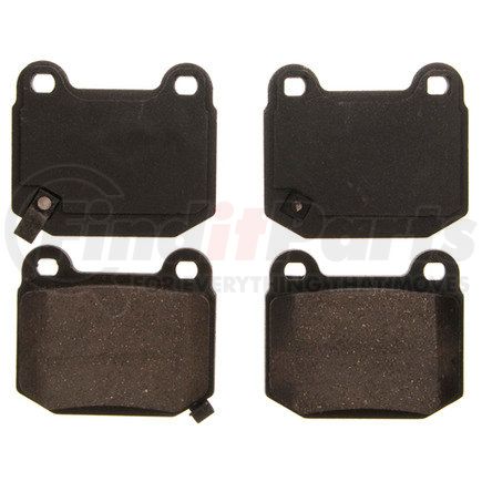 ZD961 by WAGNER - QuickStop Ceramic Disc Brake Pad Set