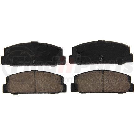 ZD482 by WAGNER - QuickStop Ceramic Disc Brake Pad Set