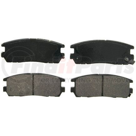 ZD580A by WAGNER - QuickStop Ceramic Disc Brake Pad Set