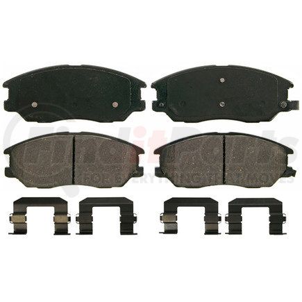 ZD1013 by WAGNER - QuickStop Ceramic Disc Brake Pad Set