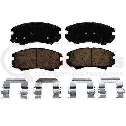 ZD924A by FEDERAL MOGUL-WAGNER - QuickStop Ceramic Disc Brake Pad Set