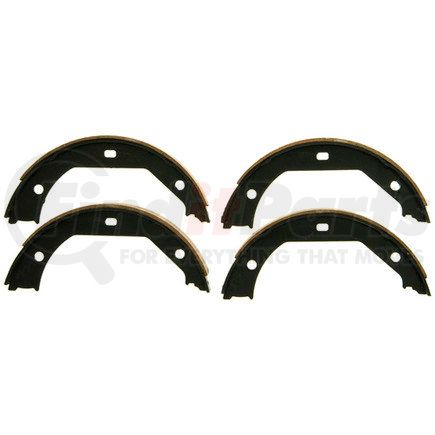 Z831 by WAGNER - Wagner Brake Z831 Parking Brake Shoe