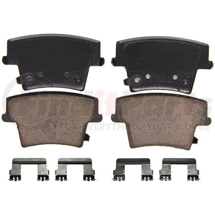 ZD1057B by WAGNER - QuickStop Ceramic Disc Brake Pad Set