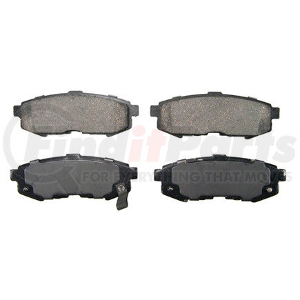 ZD1073 by WAGNER - QuickStop Ceramic Disc Brake Pad Set