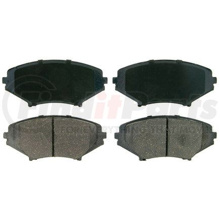 ZD1009 by WAGNER - QuickStop Ceramic Disc Brake Pad Set