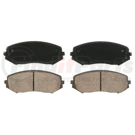 ZD1188 by WAGNER - QuickStop Ceramic Disc Brake Pad Set