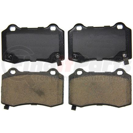 ZD1270 by WAGNER - QuickStop Ceramic Disc Brake Pad Set