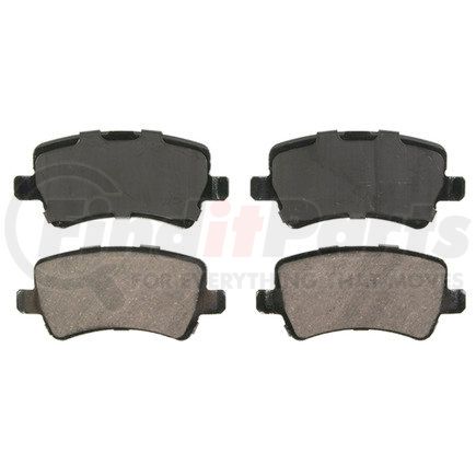 ZD1307 by WAGNER - QuickStop Ceramic Disc Brake Pad Set