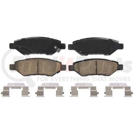 ZD1337A by WAGNER - QuickStop Ceramic Disc Brake Pad Set