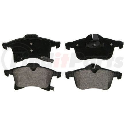 ZD1361 by WAGNER - QuickStop Ceramic Disc Brake Pad Set