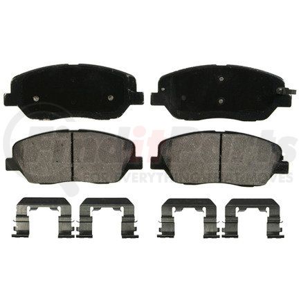 ZD1385 by WAGNER - QuickStop Ceramic Disc Brake Pad Set