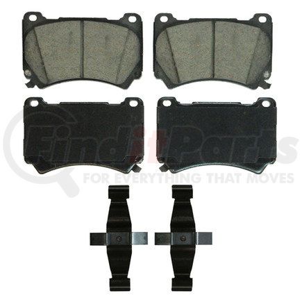 ZD1396 by WAGNER - QuickStop Ceramic Disc Brake Pad Set