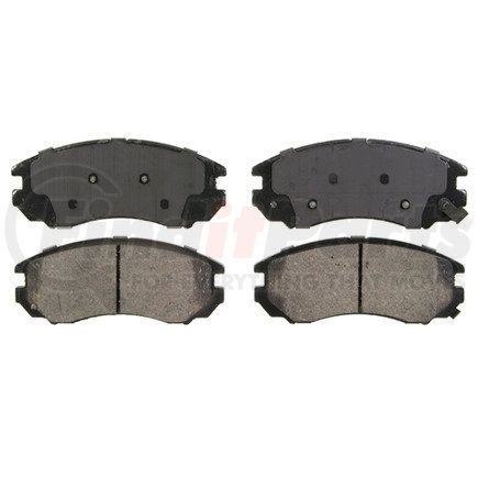 ZD1408 by WAGNER - QuickStop Ceramic Disc Brake Pad Set