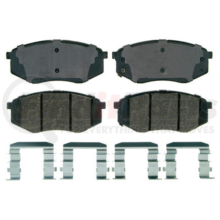 ZD1447 by WAGNER - QuickStop Ceramic Disc Brake Pad Set