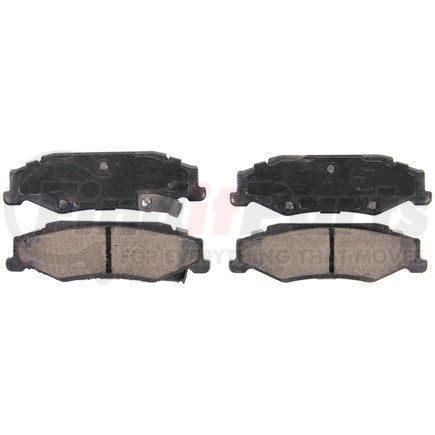 ZD732A by WAGNER - QuickStop Ceramic Disc Brake Pad Set