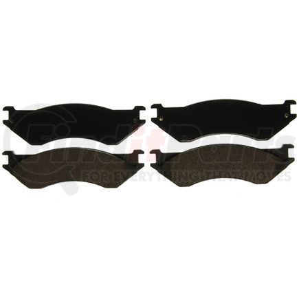 ZD758 by WAGNER - QuickStop Ceramic Disc Brake Pad Set