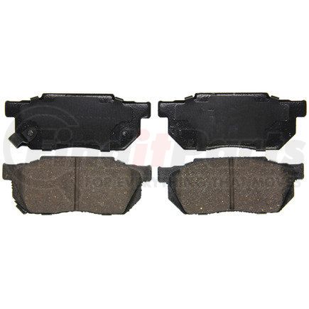 ZD256 by WAGNER - QuickStop Ceramic Disc Brake Pad Set