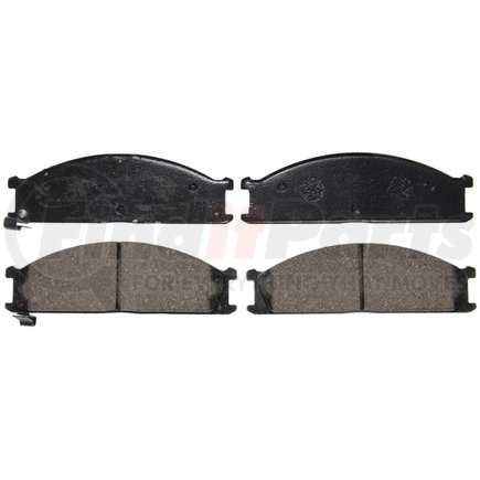 ZD333 by WAGNER - QuickStop Ceramic Disc Brake Pad Set