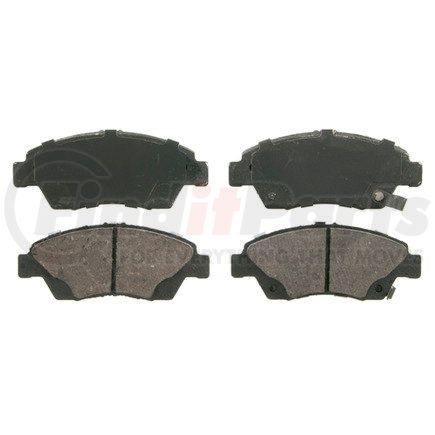 ZD621A by WAGNER - QuickStop Ceramic Disc Brake Pad Set