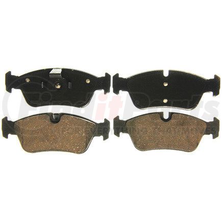 ZD781 by WAGNER - QuickStop Ceramic Disc Brake Pad Set