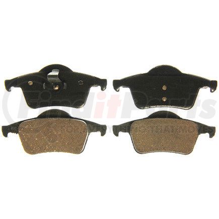 ZD795 by WAGNER - QuickStop Ceramic Disc Brake Pad Set