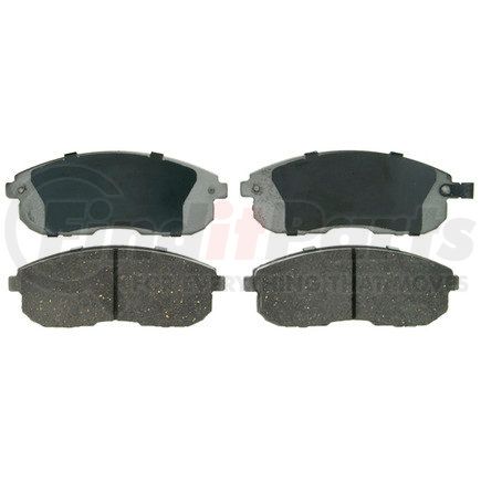 ZD815C by WAGNER - QuickStop Ceramic Disc Brake Pad Set