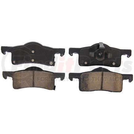 ZD935 by WAGNER - QuickStop Ceramic Disc Brake Pad Set