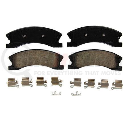 ZD945 by WAGNER - QuickStop Ceramic Disc Brake Pad Set