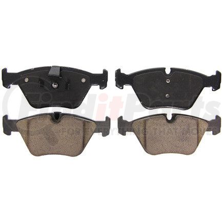 ZD946 by WAGNER - QuickStop Ceramic Disc Brake Pad Set