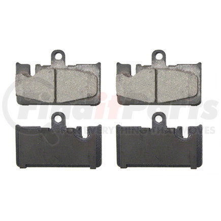 ZD871 by WAGNER - QuickStop Ceramic Disc Brake Pad Set