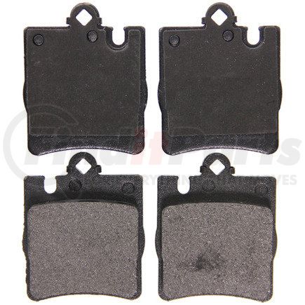 ZX876 by WAGNER - QuickStop Semi-Metallic Disc Brake Pad Set