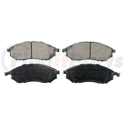 ZD888 by WAGNER - QuickStop Ceramic Disc Brake Pad Set