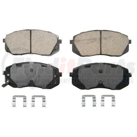 ZD1295 by WAGNER - QuickStop Ceramic Disc Brake Pad Set