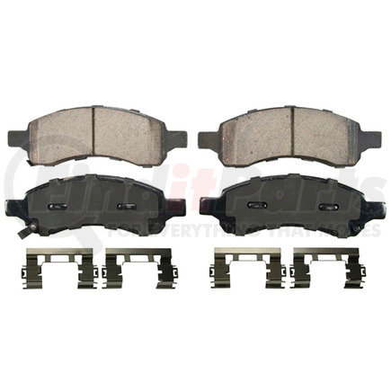 ZD1169A by WAGNER - QuickStop Ceramic Disc Brake Pad Set