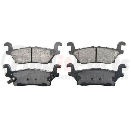 ZX1120 by WAGNER - QuickStop Semi-Metallic Disc Brake Pad Set