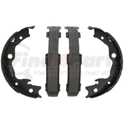 PAB916 by WAGNER - Wagner ThermoQuiet PAB916 Parking Brake Shoe Set