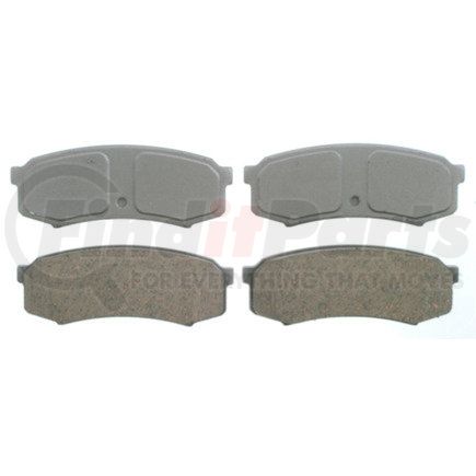 QC606 by WAGNER - Wagner ThermoQuiet QC606 Ceramic Disc Brake Pad Set