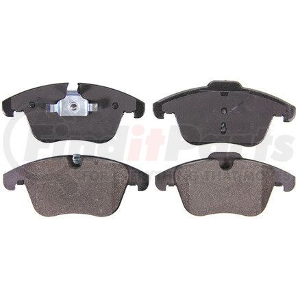 ZX1241 by WAGNER - QuickStop Semi-Metallic Disc Brake Pad Set