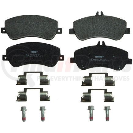 ZX1406 by WAGNER - QuickStop Semi-Metallic Disc Brake Pad Set