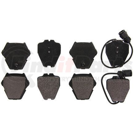 ZX912A by WAGNER - QuickStop Semi-Metallic Disc Brake Pad Set