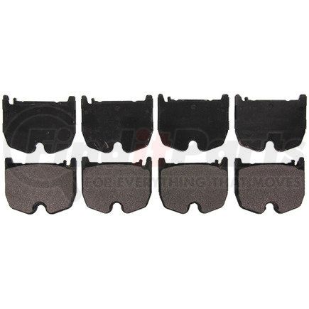 ZX983 by WAGNER - QuickStop Semi-Metallic Disc Brake Pad Set