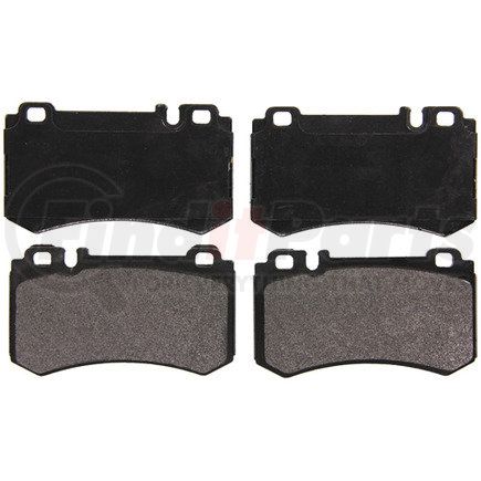 ZX984 by WAGNER - QuickStop Semi-Metallic Disc Brake Pad Set