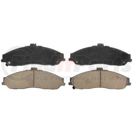 ZD731 by WAGNER - QuickStop Ceramic Disc Brake Pad Set