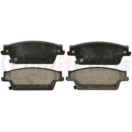 ZD1020A by WAGNER - QuickStop Ceramic Disc Brake Pad Set