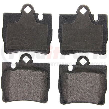 ZX848 by WAGNER - QuickStop Semi-Metallic Disc Brake Pad Set