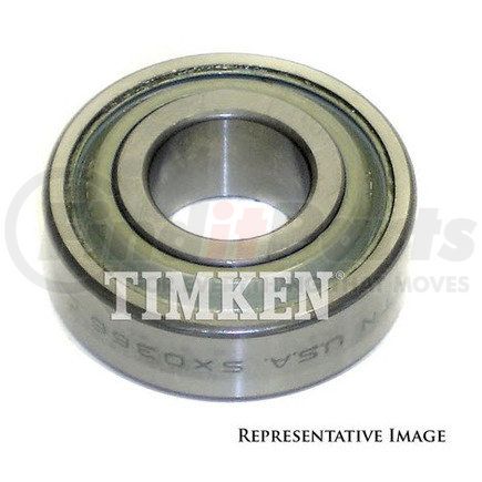 S10PP2 by TIMKEN - Conrad Deep Groove Single Row Radial Ball Bearing with 2-Seals