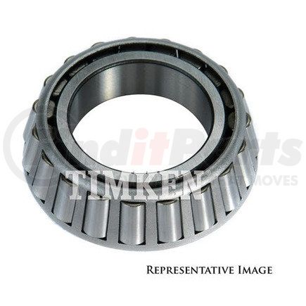 T101 by TIMKEN - Thrust Tapered Roller Bearing - No Oil Holes in Retainer